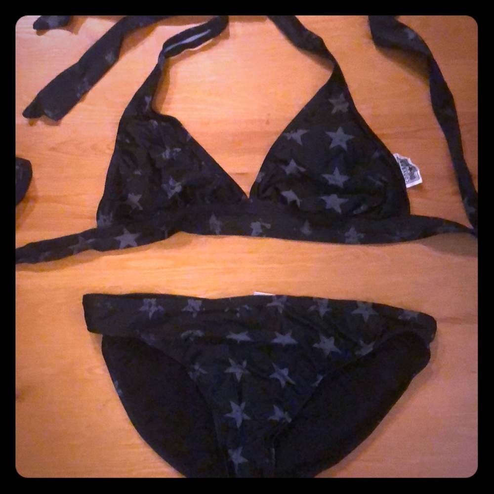 Converse black star bikini